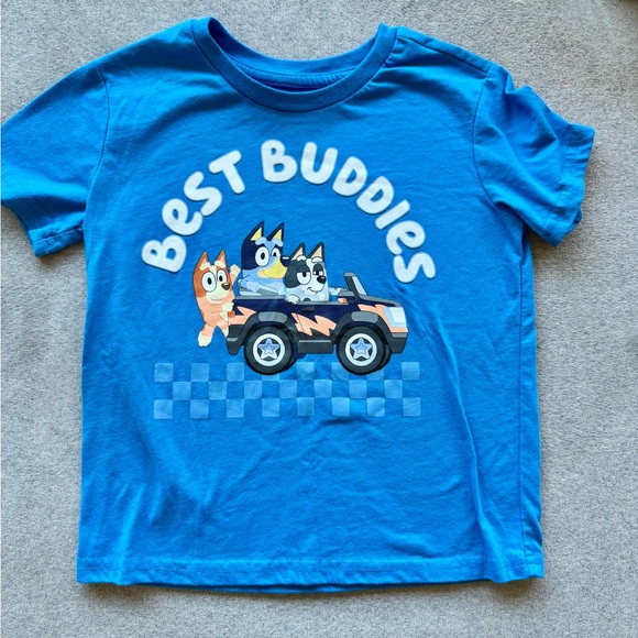 Bluey Kids 'Best Buddies' Short Sleeve Tee | NWOT | 5T - Picture 1 of 4